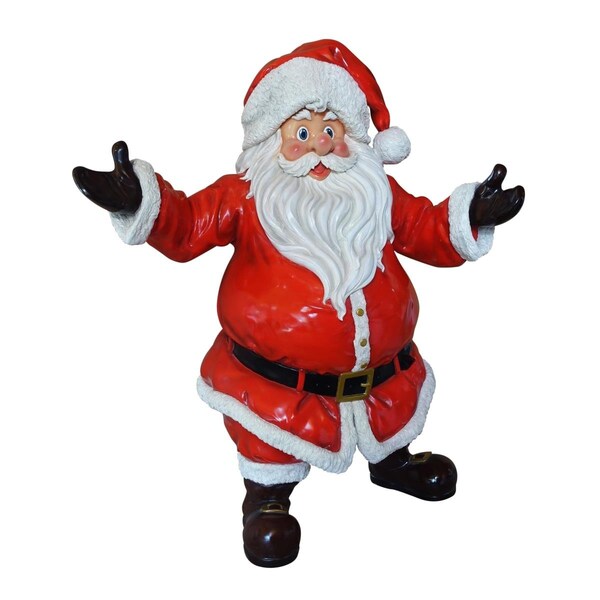 Queens Of Christmas 5 ft. Standing Santa Figurines - WL-SANTA-05