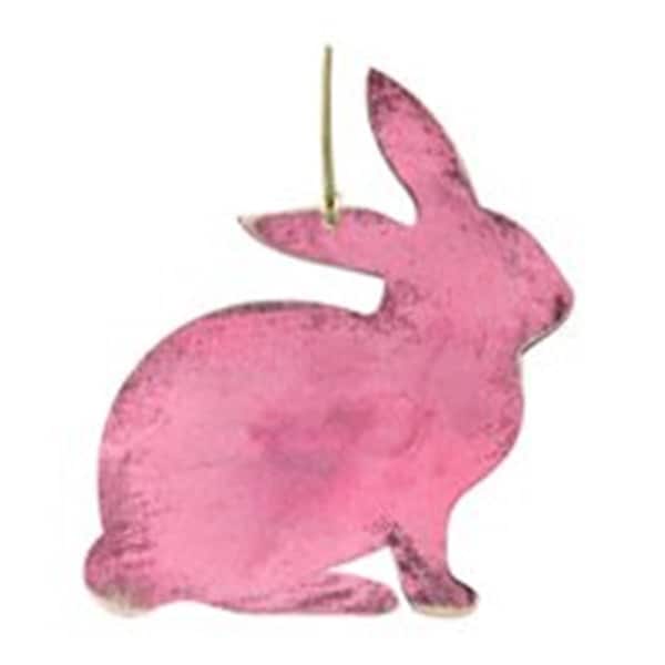Designocracy Bunny Wooden Ornament - 99134O