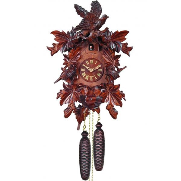 Alexander Taron Engstler Cuckoo Clock, Carved with 8-Day Weight Driven Movement - 640-8
