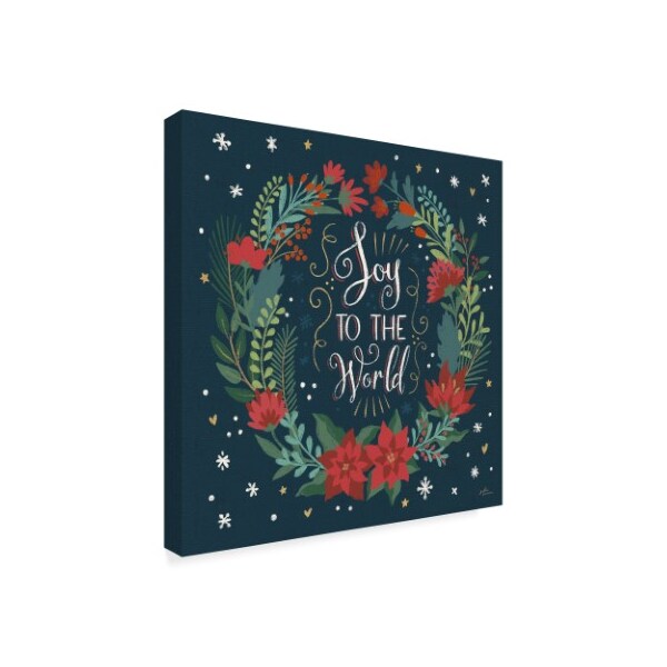 Trademark Fine Art Janelle Penner 'Christmas Bloom Ii' Canvas Art, 14x14 - WAP04568-C1414GG