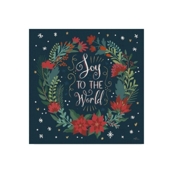 Trademark Fine Art Janelle Penner 'Christmas Bloom Ii' Canvas Art, 14x14 - WAP04568-C1414GG