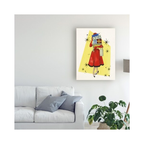 Trademark Fine Art Grace Popp 'Vintage Christmas I' Canvas Art, 18x24 - WAG13940-C1824GG