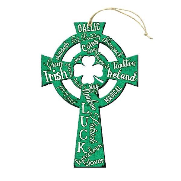 Instrumento Irush Luck Cross Wooden Magnet - IN3497765