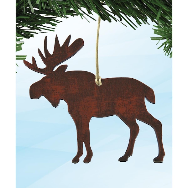 Instrumento Moose Wooden Ornament - IN2970375