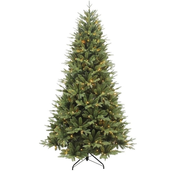 Puleo Asia Ltd Spruce Tree, PVC/PE, English, LM, 7.5 ft - 333-3660-T75LDF4