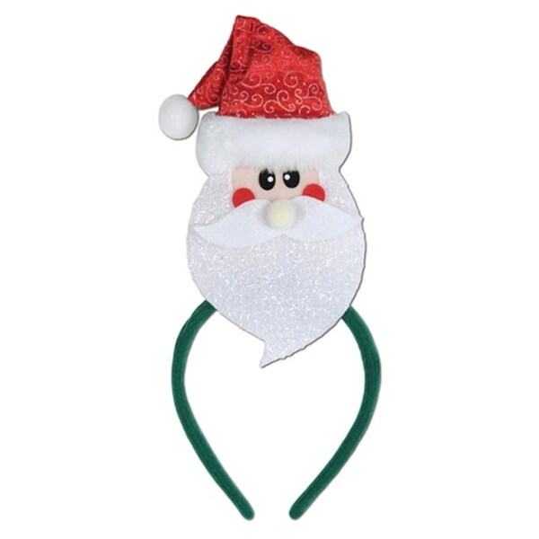 Goldengifts Santa Headband, 12PK - GO203747