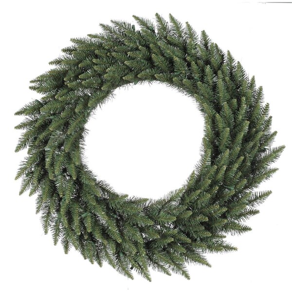 Vickerman 144 in. Camdon Fir Green Wreath with 3600 Tips - A861190