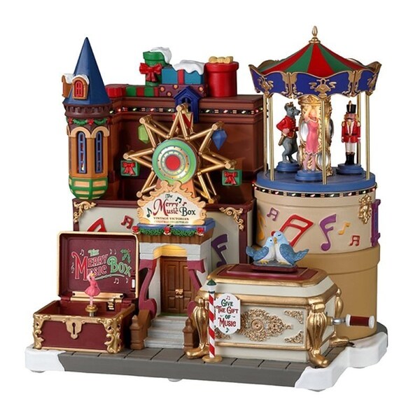 Lic Ltd The Merry Music Box, Caddington Village, Electronic Component - 35021