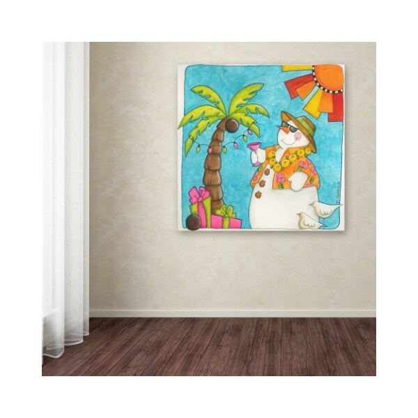 Trademark Fine Art Maureen Lisa Costello 'Hawaiian Holiday' Canvas Art, 24x24 - ALI12329-C2424GG