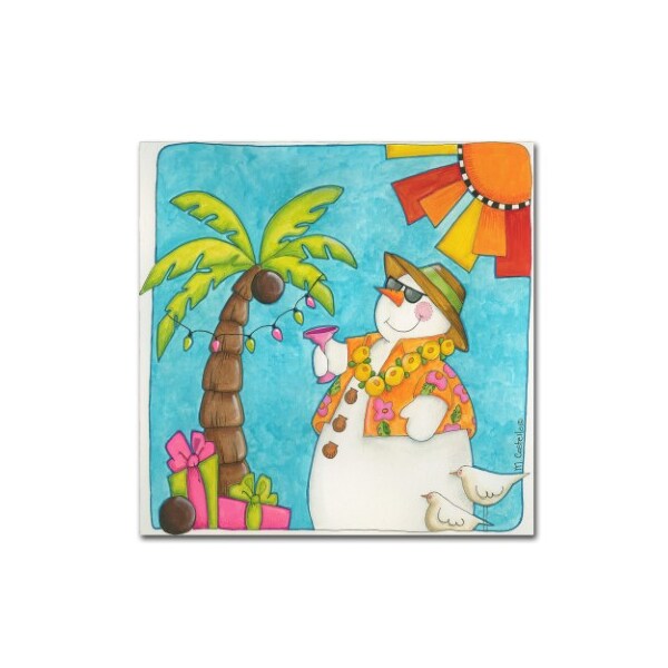 Trademark Fine Art Maureen Lisa Costello 'Hawaiian Holiday' Canvas Art, 24x24 - ALI12329-C2424GG