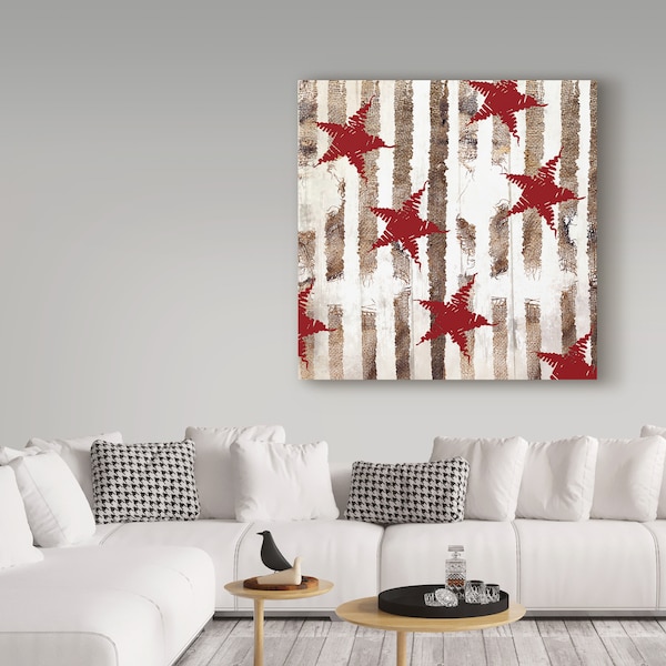 Trademark Fine Art Color Bakery 'Cardinal Christmas IV' Canvas Art, 18x18 - ALI20885-C1818GG