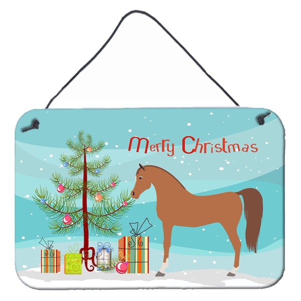 Carolines Treasures Arabian Horse Christmas Wall or Door Hanging Prints - BB9278DS812
