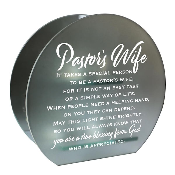 Cottage Garden Pastors Wife Truly Appreciated Candle Holder - MCHR8SGY