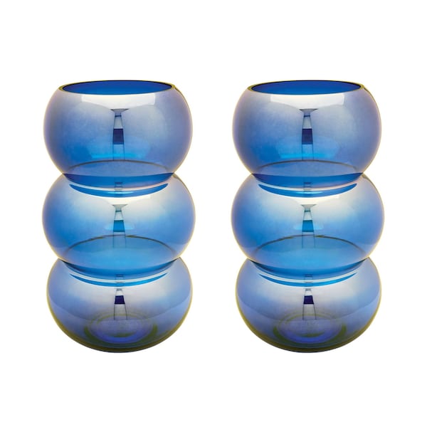 Elk Signature Cobalt Ring Votives Set of 2 - 464075/S2
