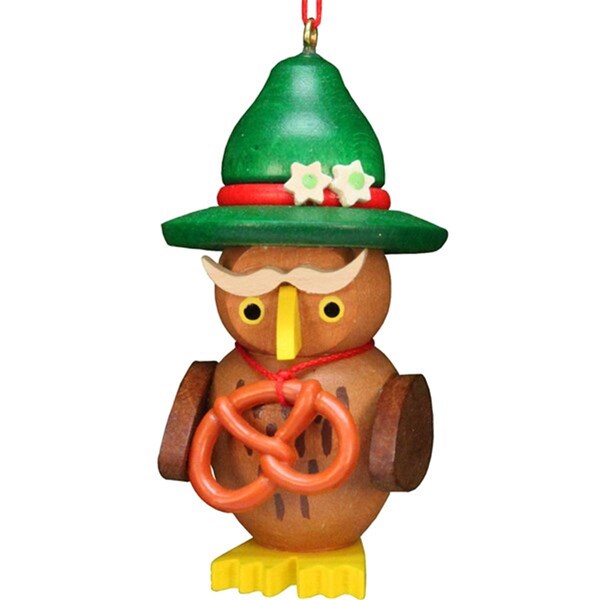 Ulbr Christian icht Ornament - Owl Bavarian - 10-0610