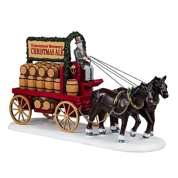 Lic Ltd Christmas Ale Delivery, Caddington Village, Resin - 43710
