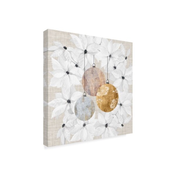 Trademark Fine Art Grace Popp 'Sophisticated Christmas Iv' Canvas Art, 24x24 - WAG04445-C2424GG
