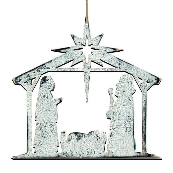 Instrumento Nativity Holy Night Wooden Magnet - IN2974233