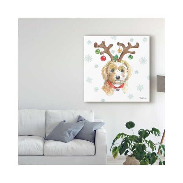 Trademark Fine Art Beth Grove 'Holiday Paws Vi' Canvas Art, 35x35 - WAP09382-C3535GG