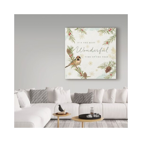 Trademark Fine Art Katie Pertiet 'Christmas Tradition IV' Canvas Art, 14x14 - WAP03574-C1414GG