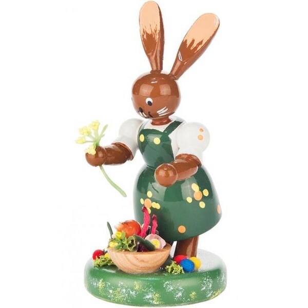 Alexander Taron Alexander Taron 224-569 Dregeno Easter Ornament - Rabbit Gardener - 224-569