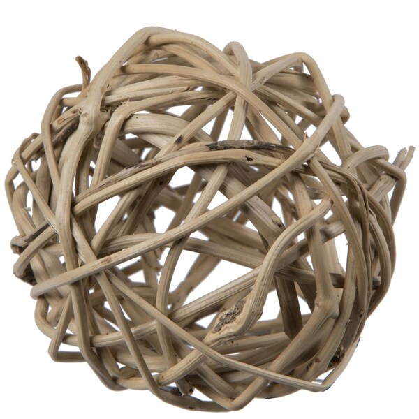 Vickerman 2.4 in. Lata Ball, Natural White - 50 Piece - H7LABS900