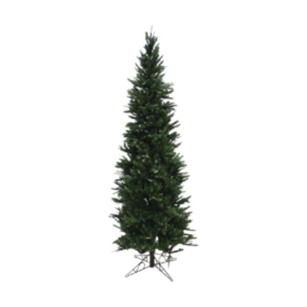 Utensilio 6.5 ft. x 30 in. Dia Pre-lit Slim Oregon Artifical Pine Tree - UT2757423