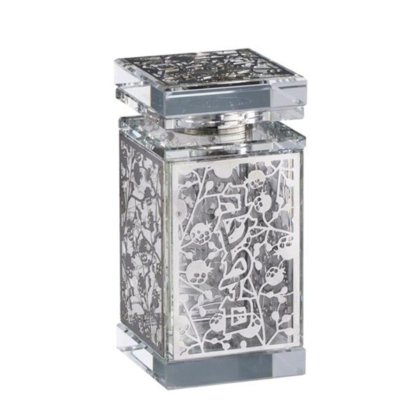 Schonfeld Collection Crystal Besomim Holder, Pomegranate Silver - 161023