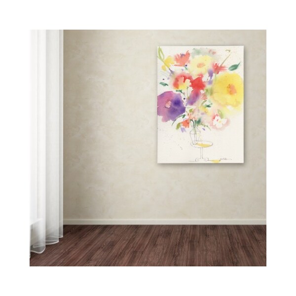 Trademark Fine Art Sheila Golden 'Holiday Bouquet' Canvas Art, 35x47 - SG5755-C3547GG