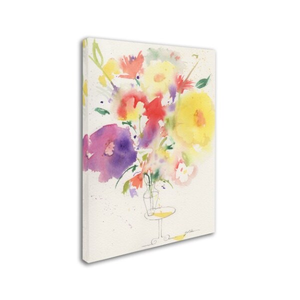 Trademark Fine Art Sheila Golden 'Holiday Bouquet' Canvas Art, 35x47 - SG5755-C3547GG