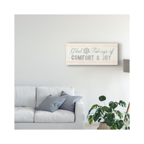 Trademark Fine Art Danhui Nai 'Floursack Holiday Vi' Canvas Art, 14x32 - WAP08868-C1432GG