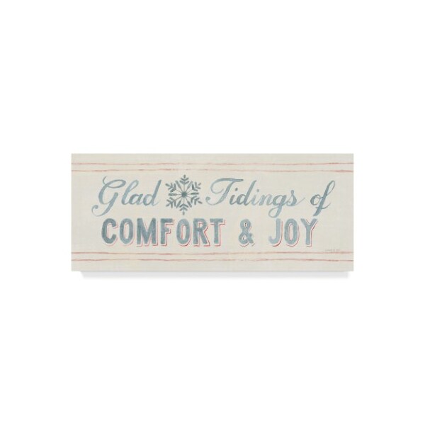 Trademark Fine Art Danhui Nai 'Floursack Holiday Vi' Canvas Art, 14x32 - WAP08868-C1432GG