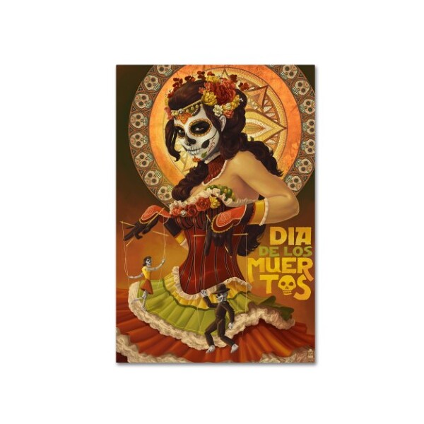 Trademark Fine Art Lantern Press 'Holiday' Canvas Art, 12x19 - ALI8786-C1219GG