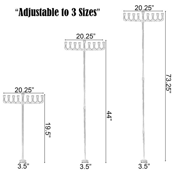 Vintiquewise Industrial Galvanized Antique Silver Metal Pipe Hanukkah Menorah - QI004137