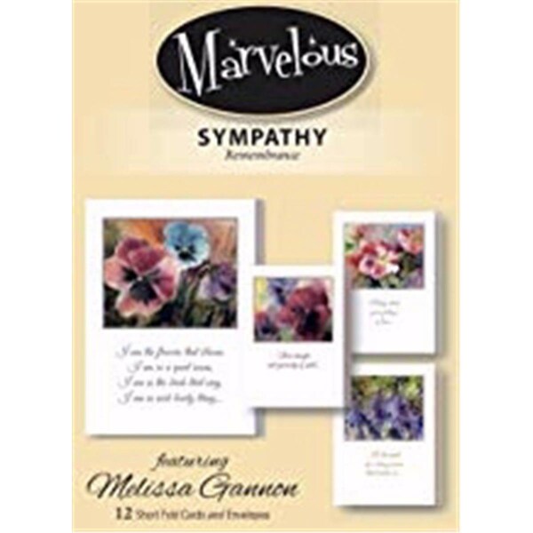 Giftgear Card-Boxed - Sympathy-New Marvelous No.171, 12PK - GI3316264
