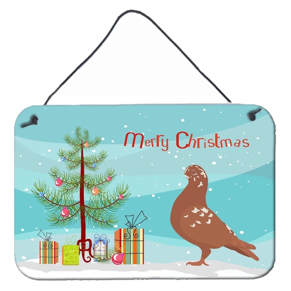 Carolines Treasures African Owl Pigeon Christmas Wall or Door Hanging Prints - BB9320DS812