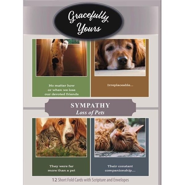 Artbeat Of America Artbeat of America 264450 Sympathy Loss of Pet Designed by Louisiana Artist Allison Matherne No.176 Card - Pack of 12 - 264450
