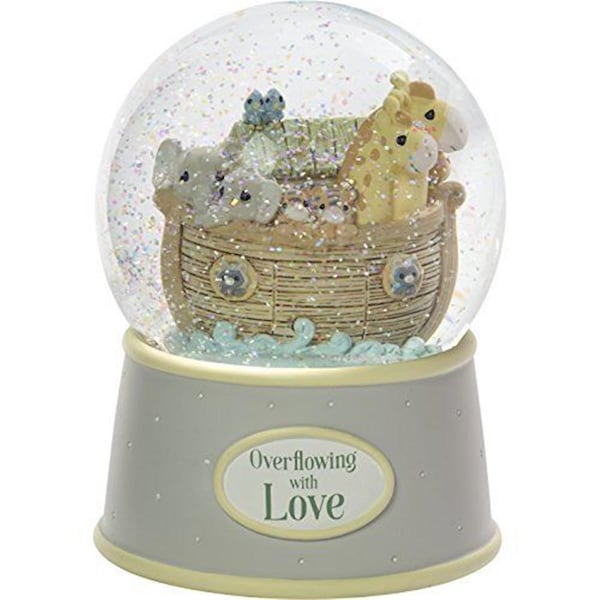 Precious Moments Noahs Ark Snow Globe - 5.5 in. - 200245