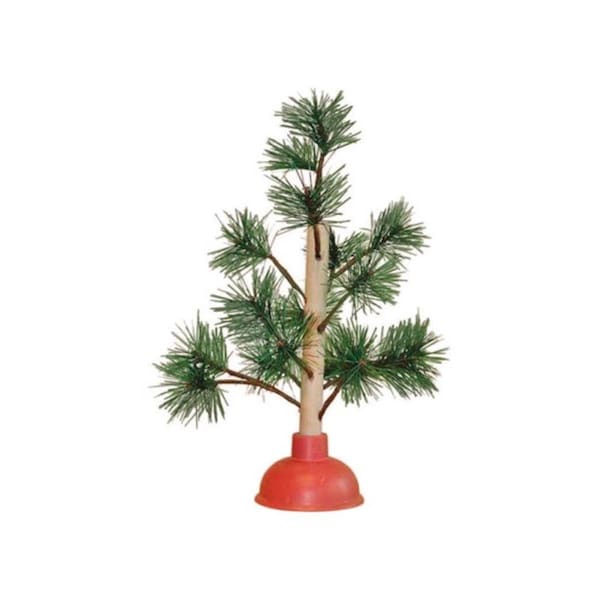 Gloriousgifts 66001 15 in. Redneck Plunger Christmas Tree, 12PK - GL148983