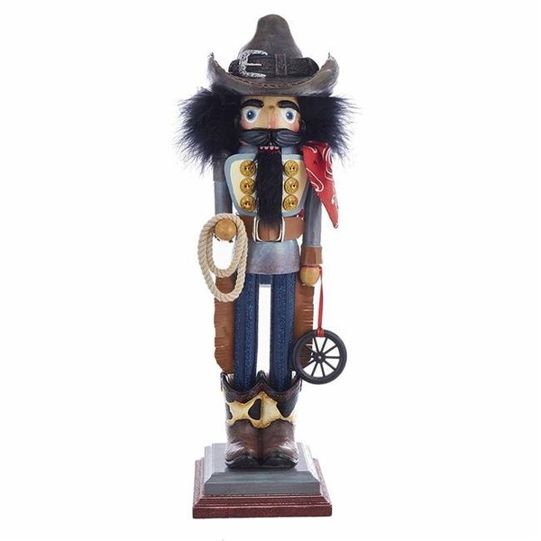 Hollywood Nutcrackers Hollywood Nutcrackers HA0389 19 in. Cowboy Nutcracker - HA0389