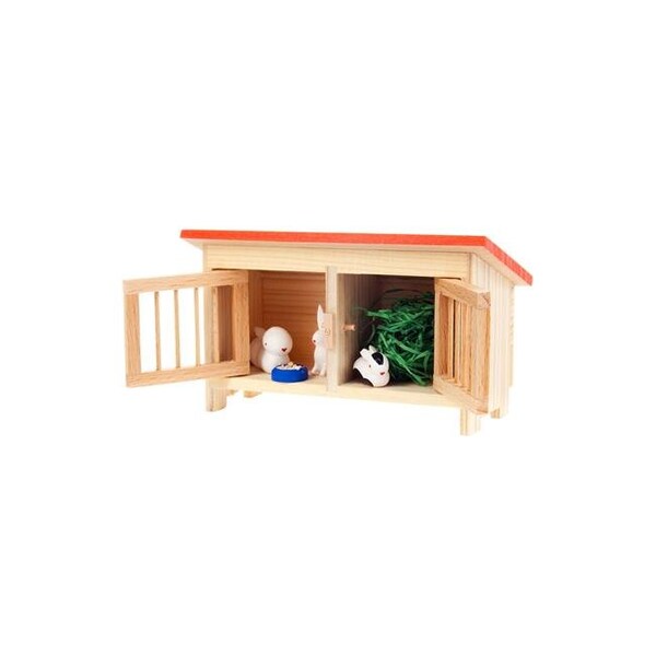 Alexander Taron Alexander Taron 043-001-1 Dregeno Easter Ornaments Rabbit Hutch - 043-001-1