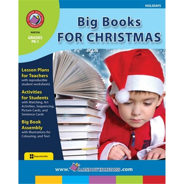 Rainbow Horizons Big Books for Christmas - Grade PK to 1 - Z58