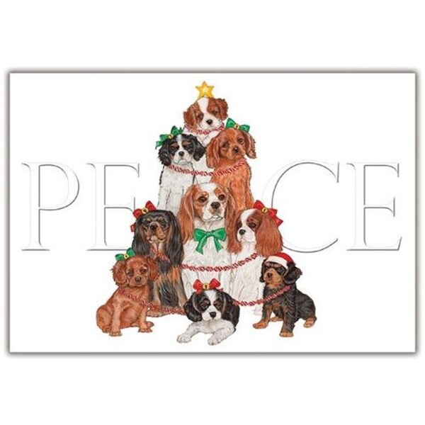 Pipsqueak Productions Pipsqueak Productions C553 Cavalier Holiday Boxed Cards - C553