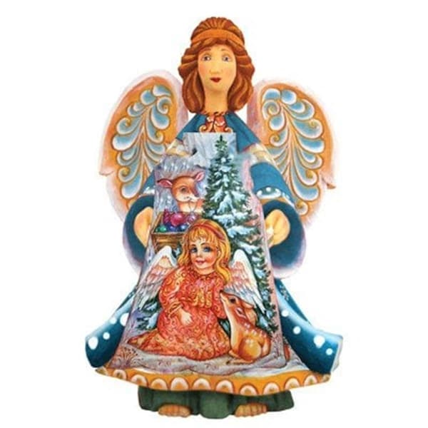 Gloriousgifts Guardian Angel Ornament - GL1767636