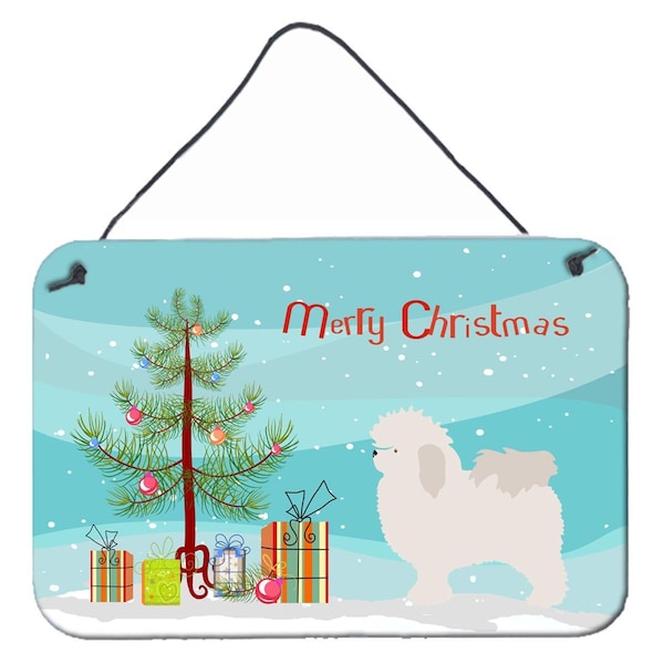 Carolines Treasures Bolognese Christmas Wall or Door Hanging Prints - BB8471DS812