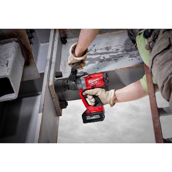 Milwaukee Tool Impact Wrench, Cordless, 18V DC, 1800 RPM - 2867-20, 48-11-1865