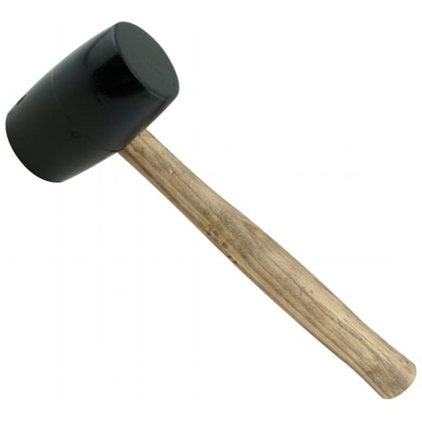 Great Neck Great Neck Saw 16 Oz Wood Handle Rubber Mallet  RM16 - 76812009364
