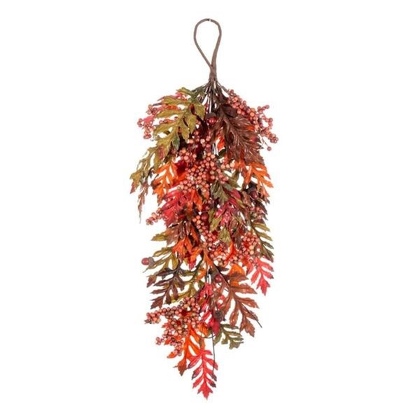 Vickerman 26 in. Oak Leaf, Acorn & Berry Teardrop - FQ222726