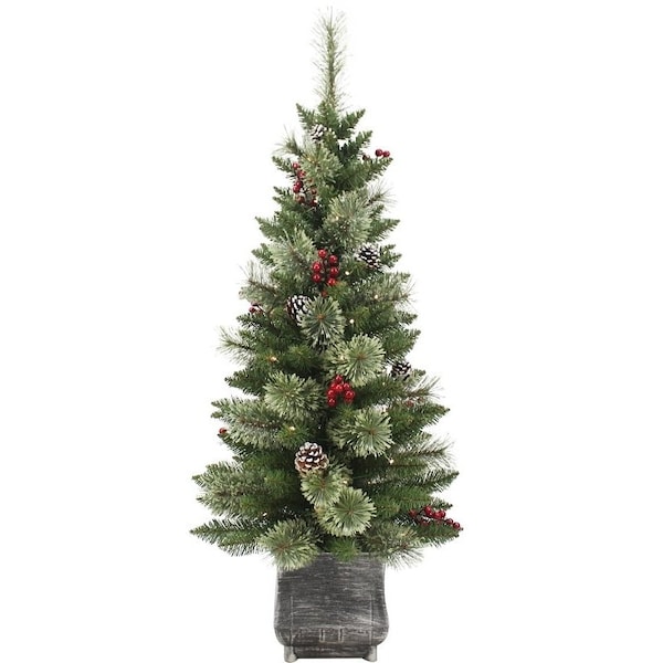 Puleo Asia Ltd Mixed Needle TREE, PVC, Hard, 4 ft - 333-3659-ST40LW05