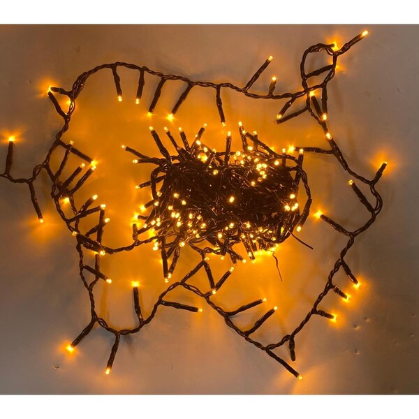 Ss Collectibles 200-Light LED 3 mm Halloween Lights, Orange - SS3581369